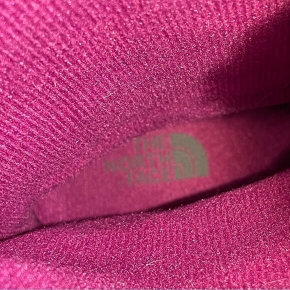 THE NORTH FACE Womens Abby IV Waterproof Suede Leather Boots US 6 Brown/Fuschia - Picture 5 of 16
